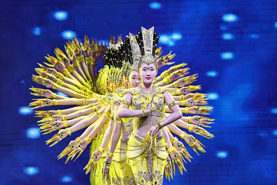 演出現(xiàn)場。甘肅省文化和旅游廳供圖