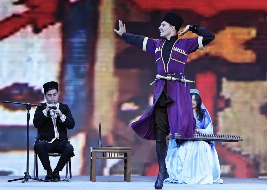 演出現(xiàn)場。甘肅省文化和旅游廳供圖