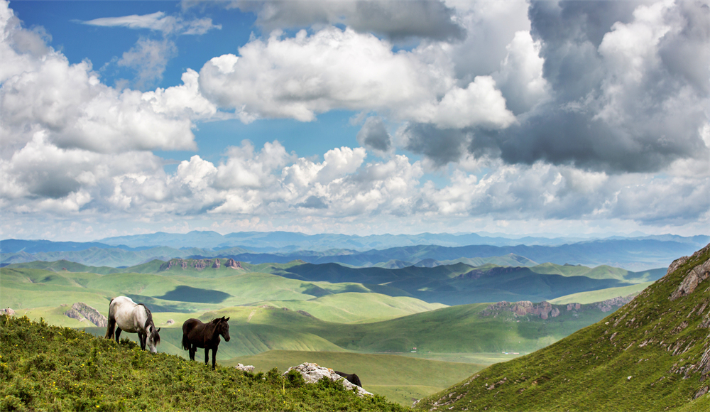 風(fēng)光秀麗的河南縣域。河南縣委宣傳部供圖