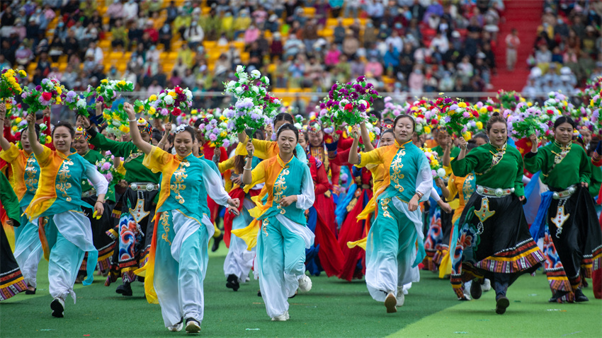 活動(dòng)現(xiàn)場(chǎng)。海西州委宣傳部供圖