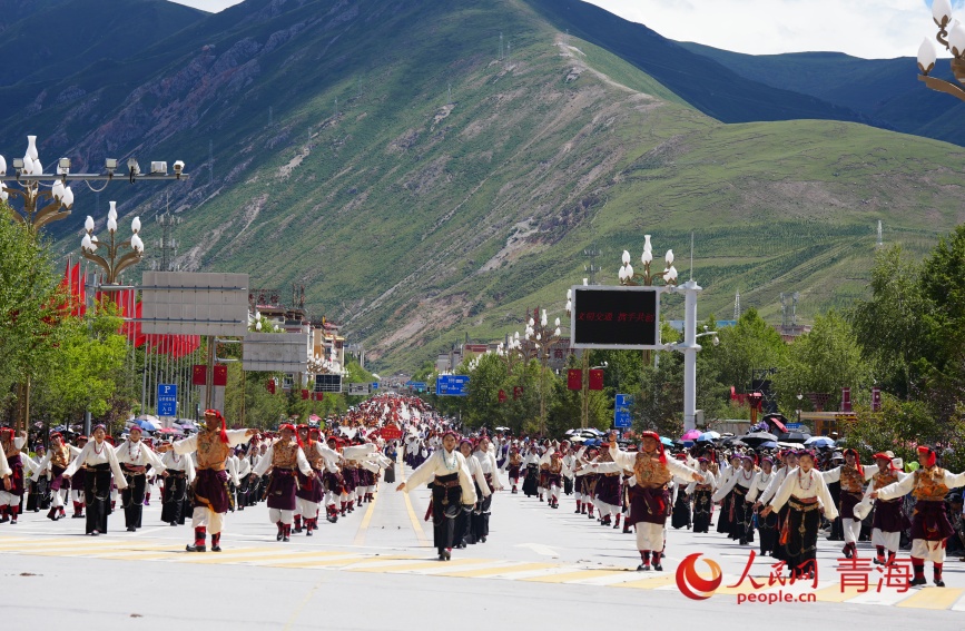 巡演隊伍。人民網(wǎng)記者 甘海瓊攝