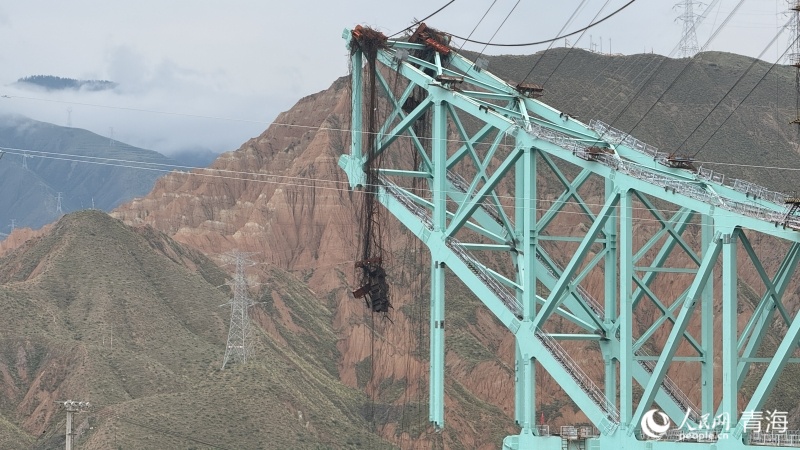 事故現(xiàn)場。人民網(wǎng) 況玉攝