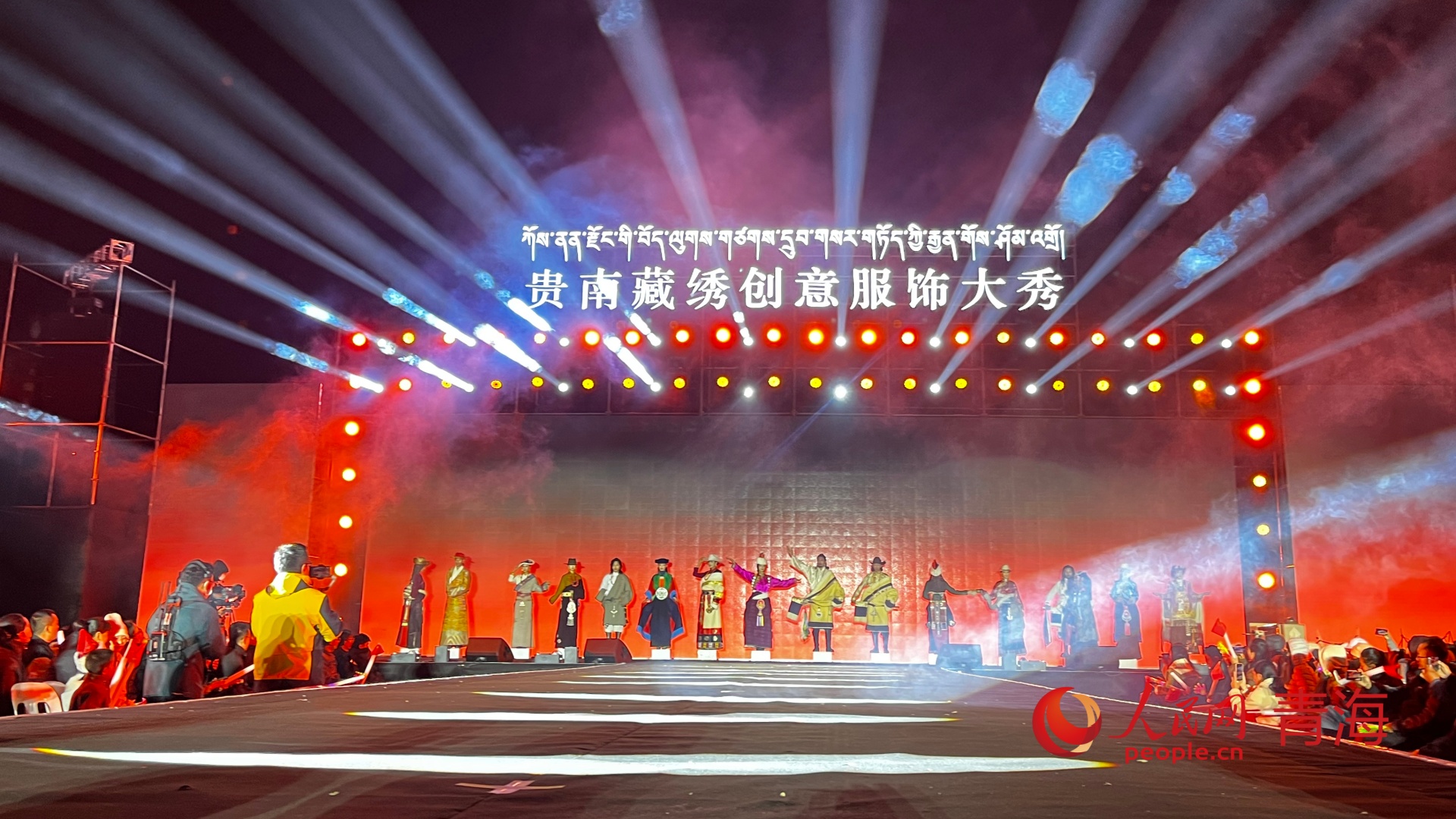 服飾大秀現(xiàn)場。實習生 馬司宇攝