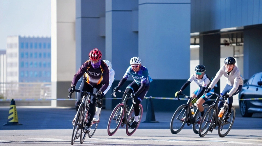 比賽現(xiàn)場。青海省體育局供圖