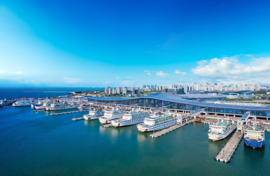 ?？谛潞８?。瓊州海峽輪渡公司供圖